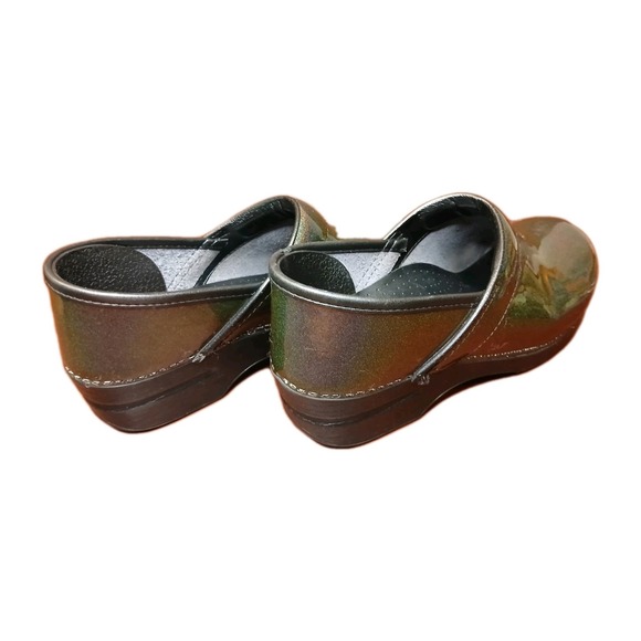 Dansko Professional Clog Black Pro Patent Leather Comfort EU 41 US 10.5/11 #1154 - Picture 4 of 11